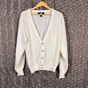 Knights Bridge White Cardigan‎ Sweater